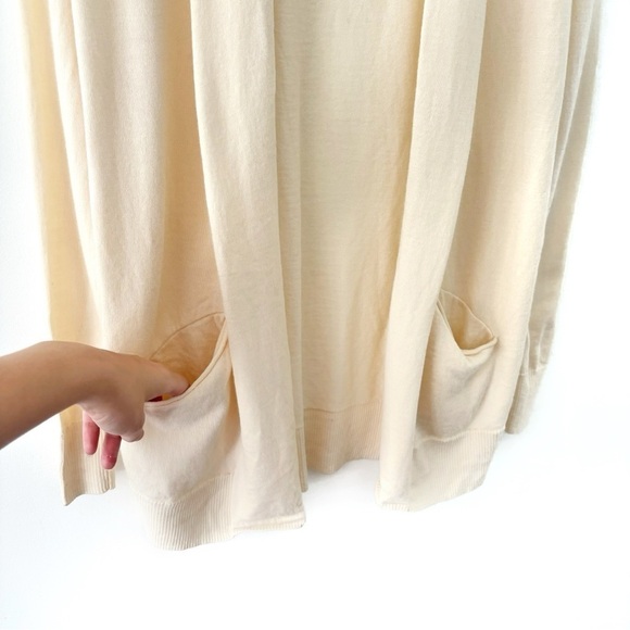 Wilfred | Flaubert Cardigan Sweater Cream White Size Small Aritzia - Picture 6 of 8